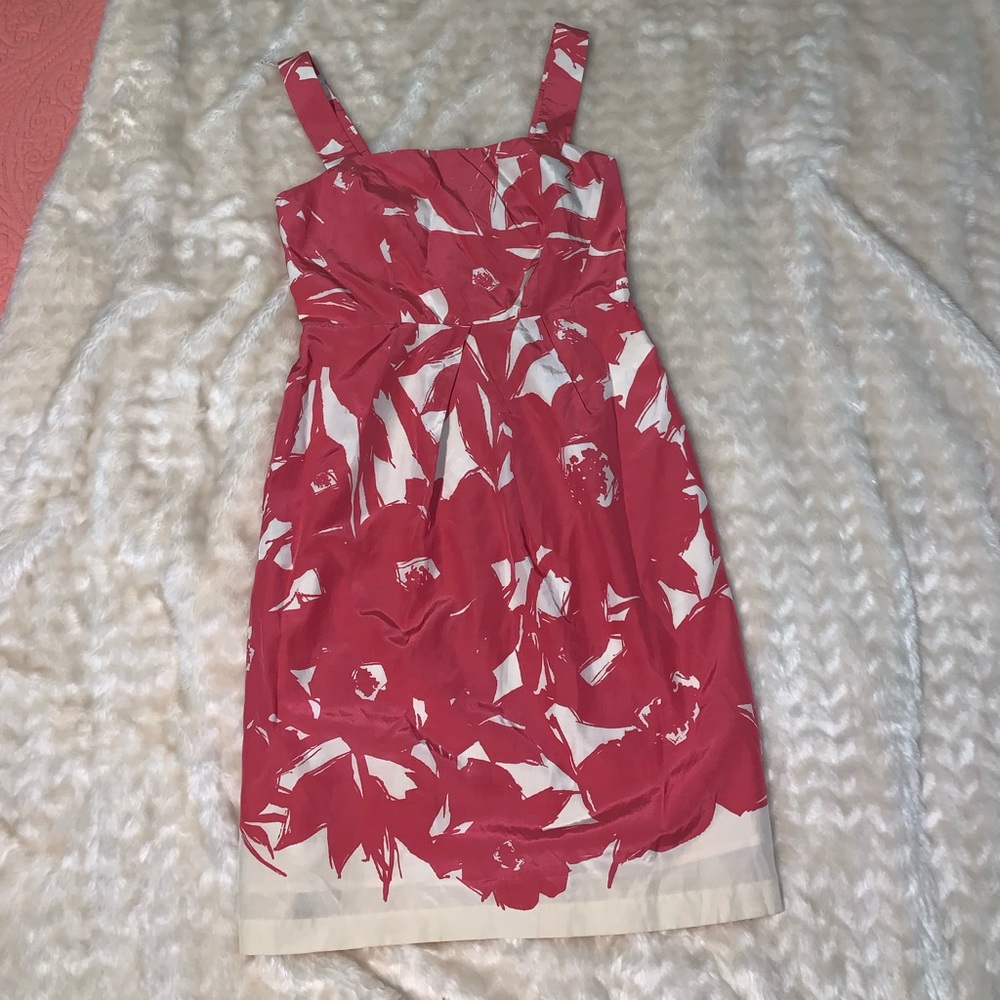 pink banana republic dress